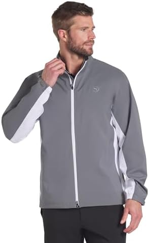 adidas RAIN.RDY Half Zip Mens Golf Jacket M at Amazon Men's
