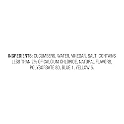 Amazon Saver, Kosher Baby Whole Dill Pickles, 24 Fl