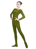 Ensnovo Womens Spandex One Piece Unitard Full