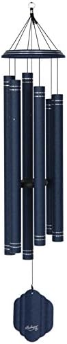 Arabesque by Wind River - 59 inch Sapphire Wind Chime for Patio, Backyard, Garden, and Outdoor décor (Aluminum Chime) Made in The USA