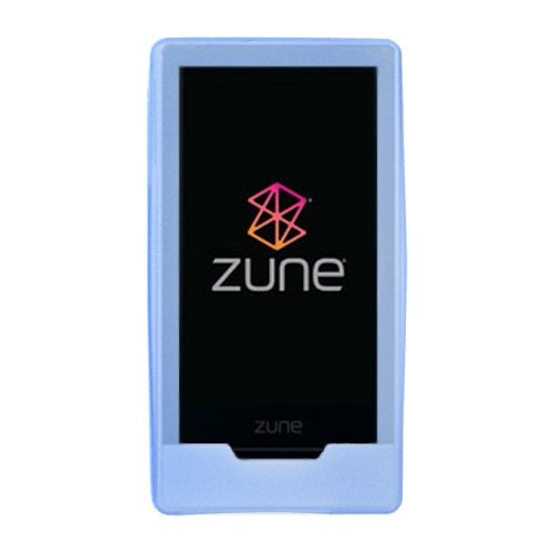 Microsoft Zune HD 16GB / 32GB Media Player Silicone Gel Skin Case Cover (BLUE)