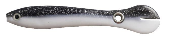Moving Booby Bait realistic moving twitching lure with slip eyelet 3 units (SALT N PEPPER)