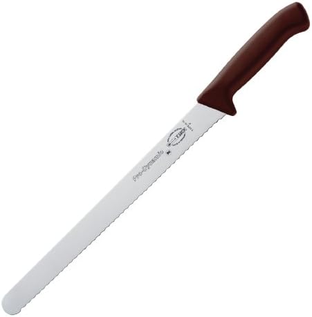 DickKnives DL371 Pro-Dynamic HACCP Serrated Slicer, Brown