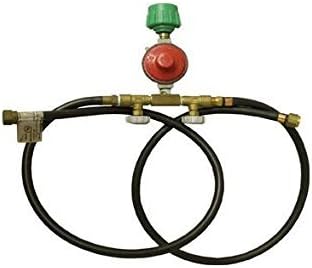 King Kooker06502 Double Hose & Regulator Assembly, One Size, Multi