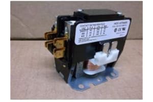 HVAC Hartland Controls HCC-1XT04GG 1 Pole 40 AMP CONTACTOR with SHUNT, Coil:120VAC, Hertz:50/60