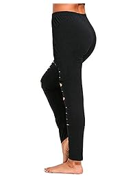 La historia de la dama cráneo impresión polainas elásticas Medias de longitud completa Pantalones de entrenamiento