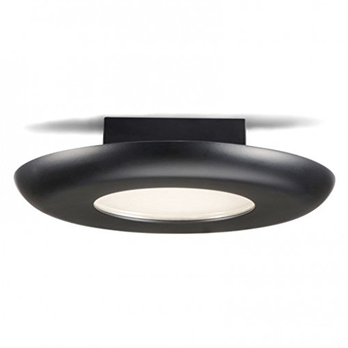 Lotus LED Lights 4″ Round J-Box Mount Recessed Downlight Black 620 Lumens 4100K (LL4RBX-41K-BK)