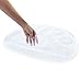 SlipX Solutions Power Grip Round Vinyl Standard Shower Stall Mat, 23” Round, Non-Slip for Elderly & Kids Bathroom, Essential Coverage, Drainage, 160 Suction Cups, Retro Style (1, Clear)