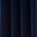 Sleep Well Blackout Curtains Toxic Free Energy Smart Thermal Insulated,52 W X 63 L Inch,Grommet Top,Set Of 2 Panels With Bonus Tie Back(Navy Blue)