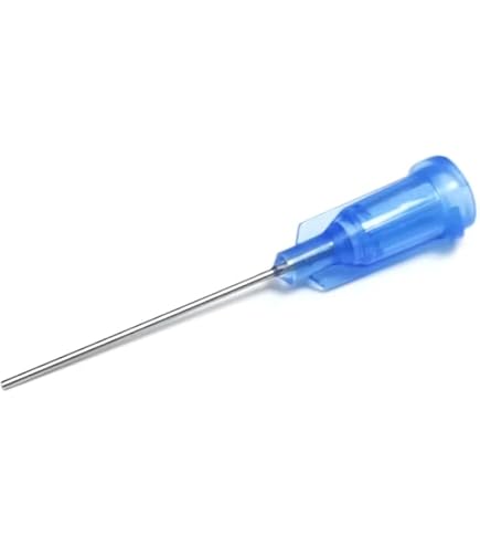 SANANTS 20 Gauge 1.5in Blunt Tip Dispensing Syringe Needle, Pink