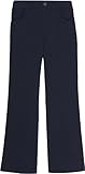 French Toast School Uniform Girls Pull-On Pants, Navy, 10
