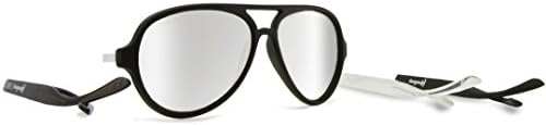 Kameleonz Maverick Black Frame/Chrome Lens 52mm Aviator Sunglasses