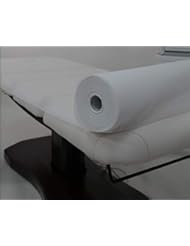 White Disposable Non-Woven Bed Cover ROLL Perforated Massage Table Sheets Wax Facial Chair