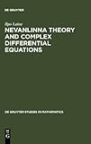 Nevalinna Theory and Complex Differential Equations, Laine, Ilpo, 3110134225