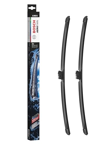 BOSCH Balai d'essuie-glace Aerotwin A843S 3397009843 Compatible avec: MERCEDES-BENZ C-CLASS, C-CLASS Cabriolet, C-CLASS Coupe, C-CLASS T-Model, EQC, GLC, GLC Coupe