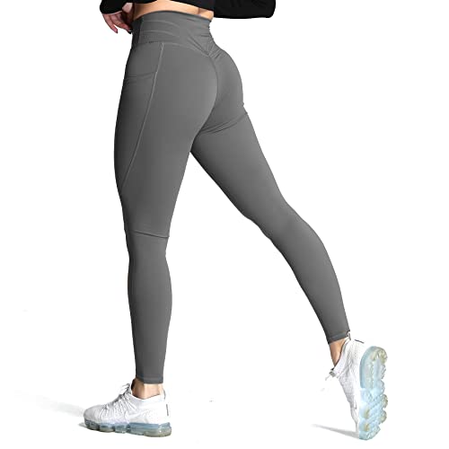 Aoxjox Trinity High Waisted Yoga Pants with Pockets