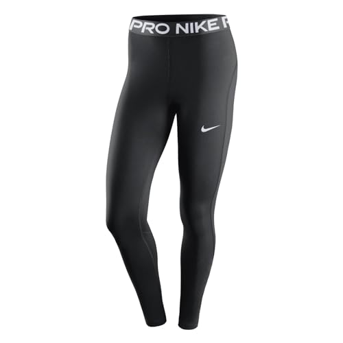Nike Damen W Np 365 Tight Hose, Black/White, XXL EU thumbnail 2