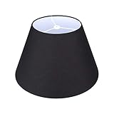 ALUCSET Medium Lamp Shade, Barrel Fabric Lampshade