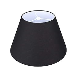 ALUCSET Medium Lamp Shade, Barrel Fabric Lampshade