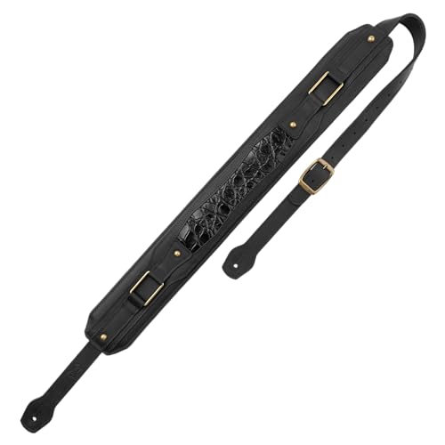 Levys MCH11APX-BLK Guitar Strap, Black, 3
