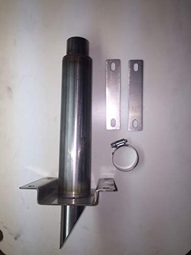 Universal Generator Exhaust System Double Layer Wall Attachment for 1-1/2