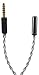 KK Cable SF.F-of 4.4MM Male to 2.5mm Trrs Female Balanced Cable, Headphone Audio Adapter for Astell&Kern Layla, Rosie, Roxanne II, AK T8iE MKII, Angie II etc.