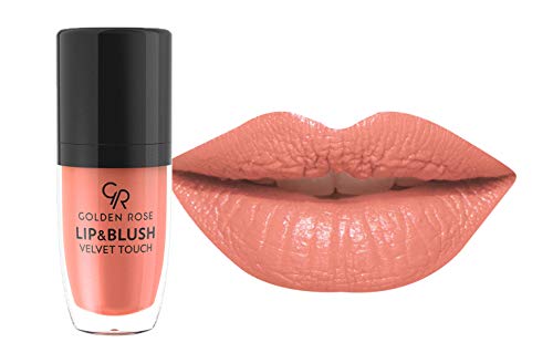 Golden Rose Lipstick Blush, Matte Lipgloss and Blusher 01 Terracotta