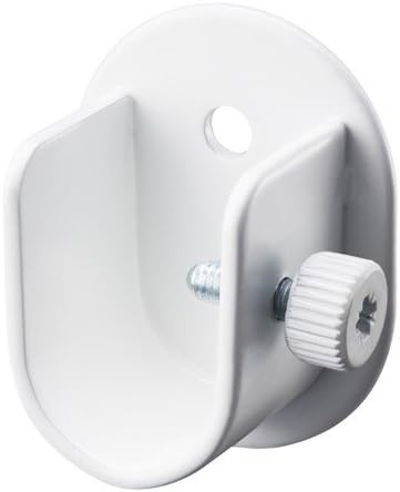 Ikea Racka Wall Fitting For Curtain Rod In White Amazon Co Uk