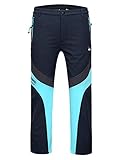 Little Donkey Andy Boys’ Girls’ Winter Fleece Lined Hiking Skiing Pants Outdoor Water Resistant Windproof Softshell Pants