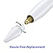 Replacement Tips Compatible with Apple Pencil 2 Gen iPad Pro Pencil - Apple Pencil iPencil Nib for iPad Apple Pencil 1 st/Pencil 2 Gen White