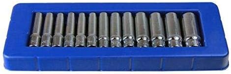 US PRO Professional 13 Piece 1/4" Single Hex Deep Socket Set 4-14mm B1388, Variety Pack - Image 5