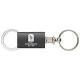 California State University, Sacramento - Anodized Aluminum Valet Key Tag - Black