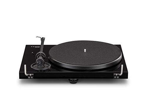 Music Hall MMF 2.2 Belt Driven Turntable with Cartridge, Gloss Black