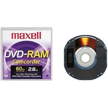 Amazon.com: Maxell DVD-RAM CAM/PANA/2PK 8cm DVD-R & DVD-RAM Round