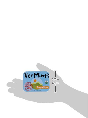VERMINTS ALL NATURAL PEPPERMINT CANDY, 1.41 OZ