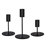 FLARDOR Candle Holders,Black Candle Stick Candle