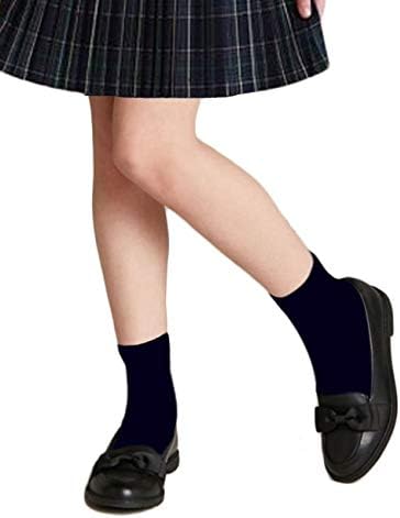 COTTON DAY 6 Pairs Boys & Ladies College Gown Socks