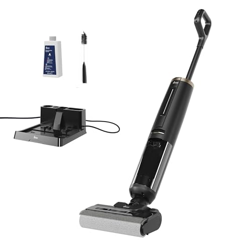 Hoover HW3 Plus Vacuum Cleaner, Wireless, Water and Dust, Powerful 16,000 Pa, Battery Life 40 Mins, Anti-Tangle Tech. Self-Cleaning & Hot Air Drying 45°, Double Edge Cleaning
