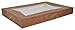 Southern Champion Tray 24256 Clay Coated Kraft Paperboard Hearthstone Window Bakery Box Top, 26-1/2
