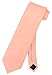 Vesuvio Napoli NeckTie Solid PEACH Color Men's Neck Tie