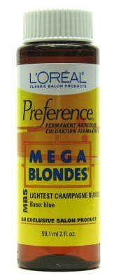 L'Oreal Preference # MB5 Mega Blonde-Champagne Blonde (Case of 6)
