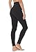 QUEENIEKE Women Yoga Leggings High Waist Running Pants Workout Tights Size XXL Color Black