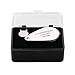 Beileshi Jewelers Loupe 30x,with 2 LED Light,Loupe Magnifier Metal Construction and Optical Glass with a Carrying Case
