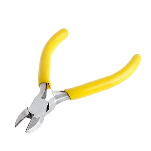 JOYKK Mini-Seitenschneider praktische Schmuck handgefertigte Kohlenstoffstahl Werkzeug - gelb – Bild 7