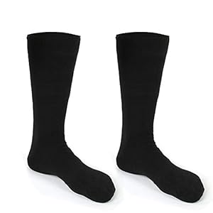 Zacht verwarmde sokken 3 Temperaturen Instelling Verwarmde sokken Twee oplaadbare batterijen Voetwarmers voor…