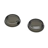 Krator Smoke Turn Signal Lens Lenses Indicator Blinkers For Kawasaki Vulcan 900 Classic LT Custom 2006-2012