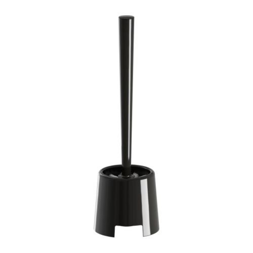 UPC 802109770699, Ikea Toilet Brush / Holder, Black