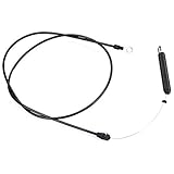 Mckin Cable Clutch for Craftsman 532435111 197257 435111 408714 YT3000 YT4000 YTS 4000 3000 DYS4500 DY4500 Lawn Mower (75" Inner Wire Length, 59" Conduit Length)