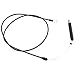 Mckin Cable Clutch for Craftsman 532435111 197257 435111 408714 YT3000 YT4000 YTS 4000 3000 DYS4500 DY4500 Lawn Mower (75" Inner Wire Length, 59" Conduit Length) primary