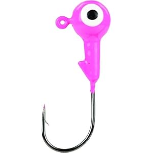 Strike King Mrcjh132-98 Mr.crappie Jighead, 1/32-ounce, Pink ,8-pack